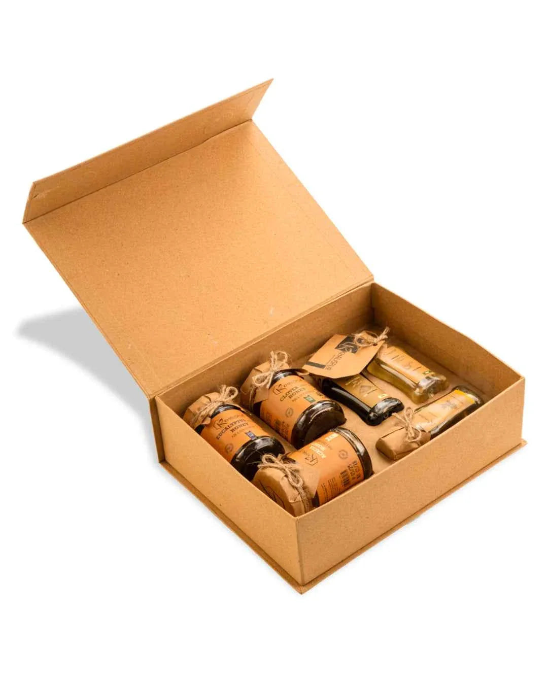 Gold Gift Box (Raw Honey & Cold-Pressed Oils)