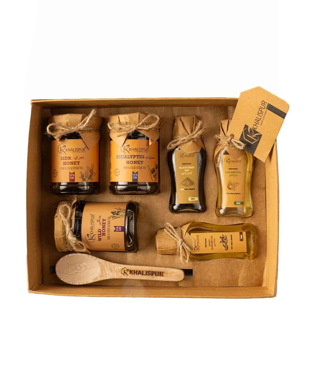 Diamond Gift Box (Raw Honey & Cold-Pressed Oils)